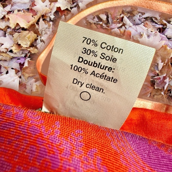 J. Crew Orange & Purple Medallion Silk Blend Strapless ‘Ella’ Dress Size 2 - Picture 11 of 16